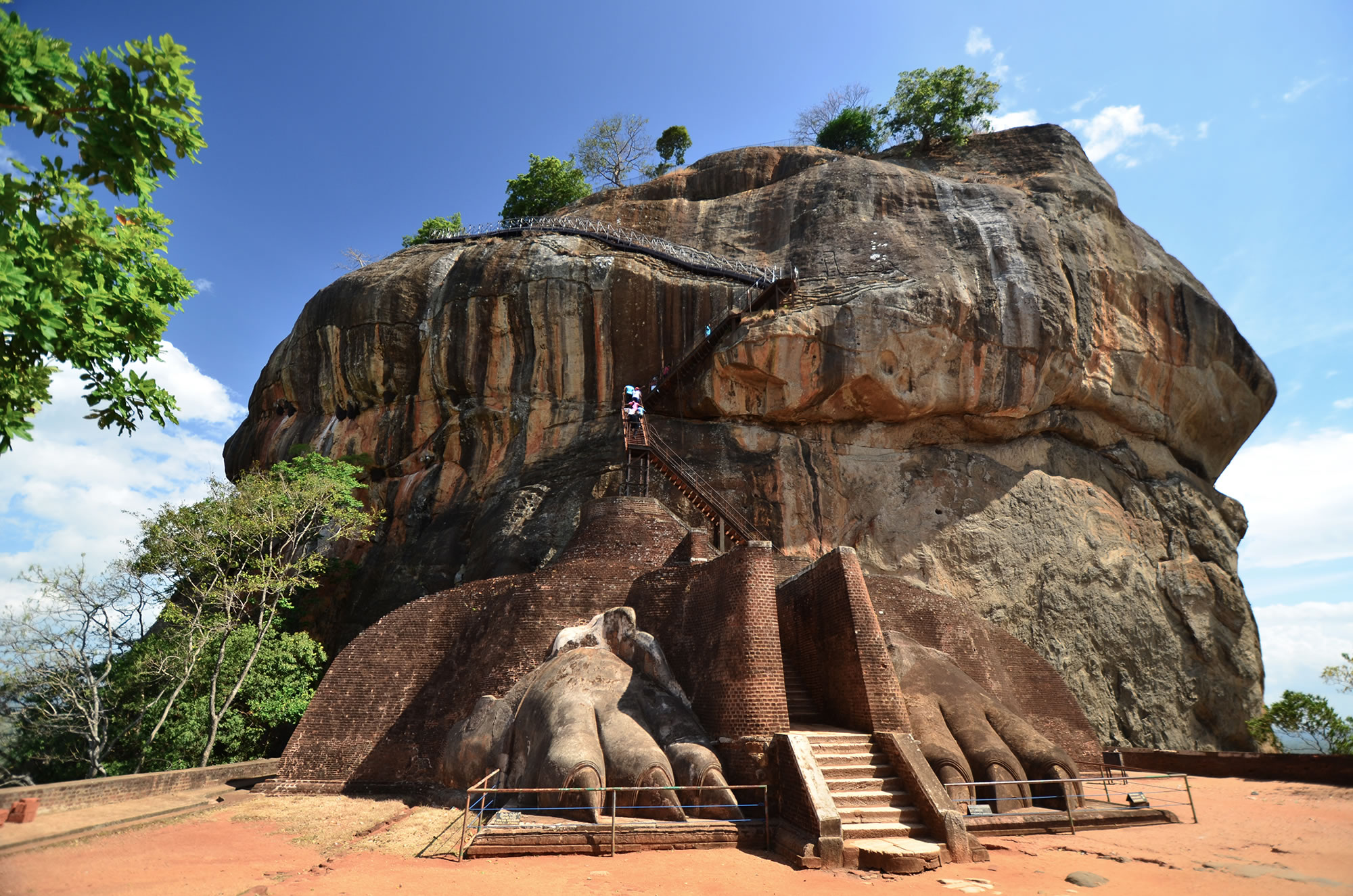 Sigiriya lion rock fortress