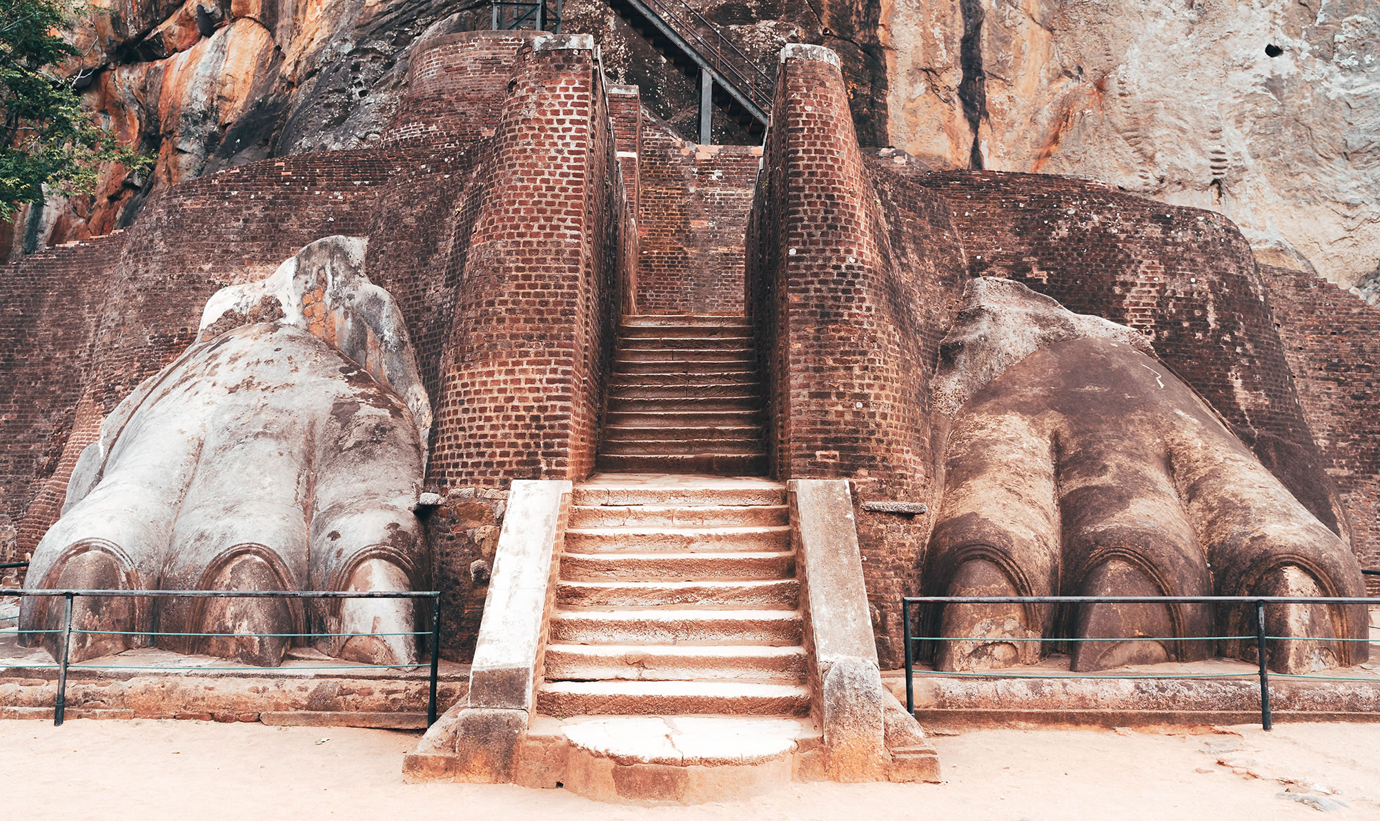 Stairs in the lion rock